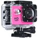 Camera Sport iUni Dare 50i Full HD 1080P, 5M, Waterproof, Roz + Card MicroSD 8GB Cadou